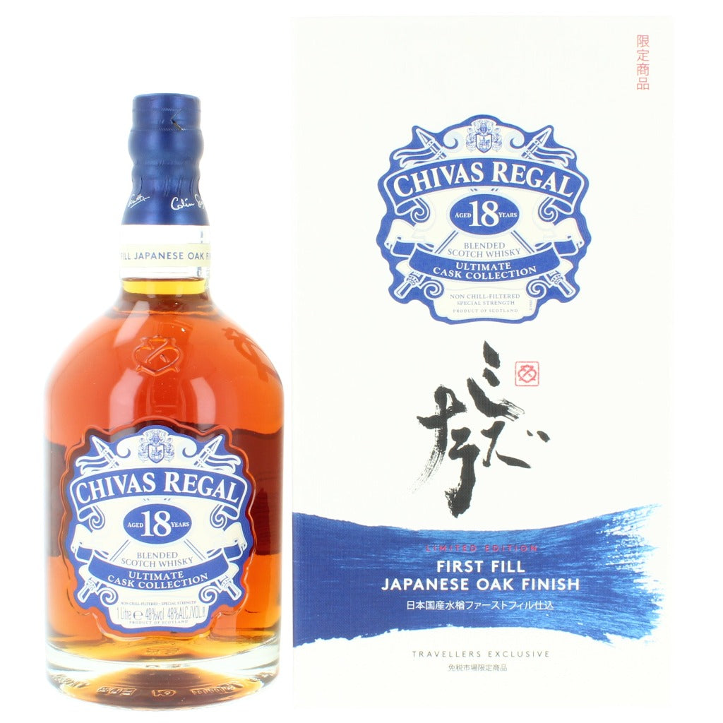 Chivas Regal 18 year old Ultimate Cask Collection First Fill Japanese Oak Finish, 48%