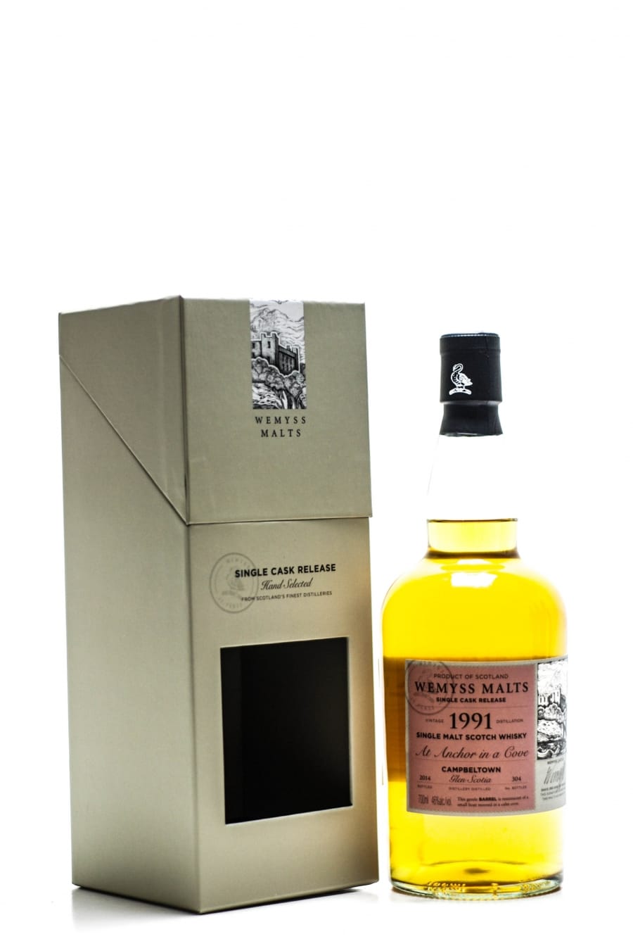 Wemyss Malts At Anchor in a Cove 1991 (distilled at Glen Scotia), 46%