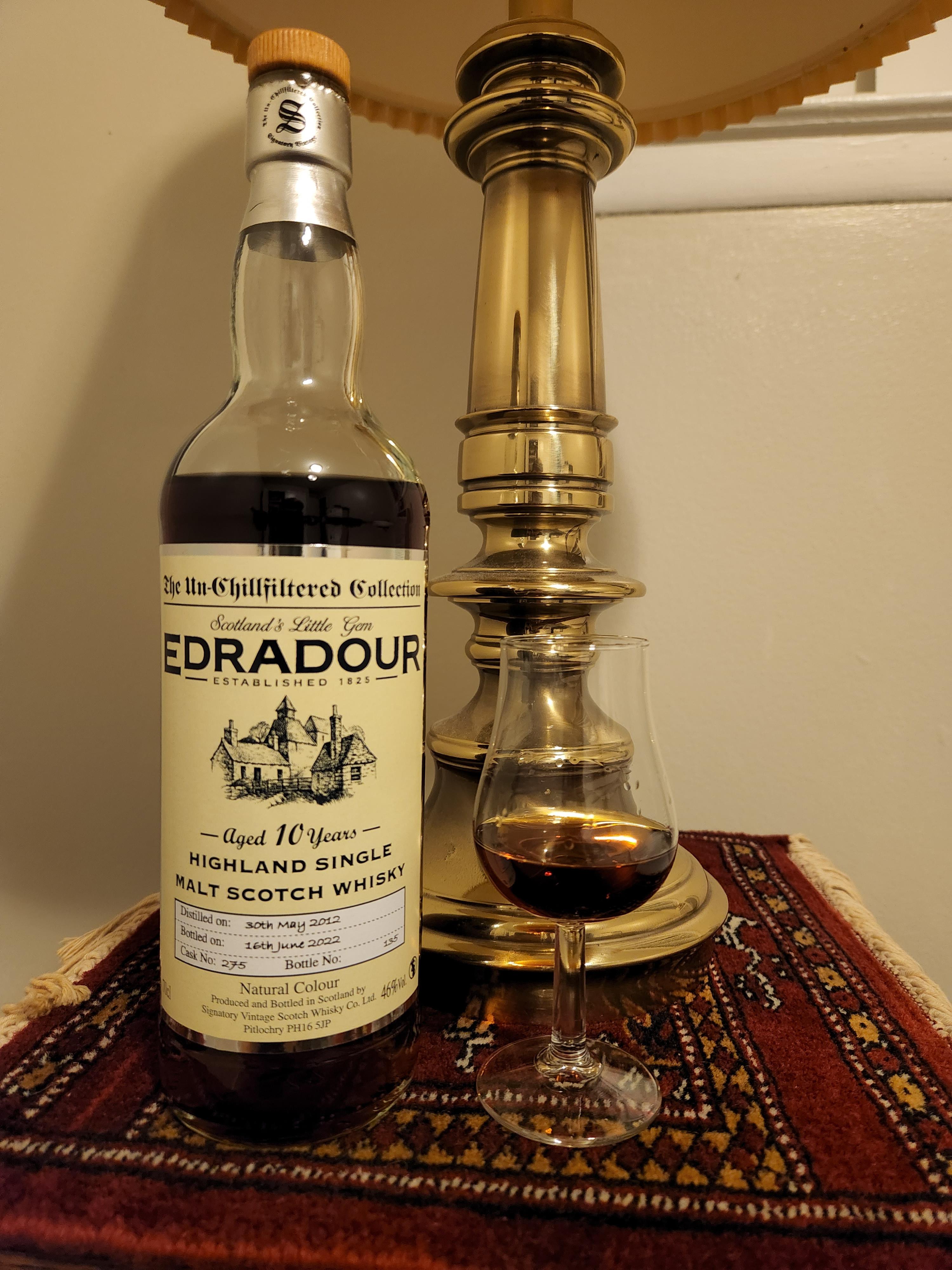 Signatory Un-Chillfiltered Collection 11 year old (distilled at Edradour), 46%