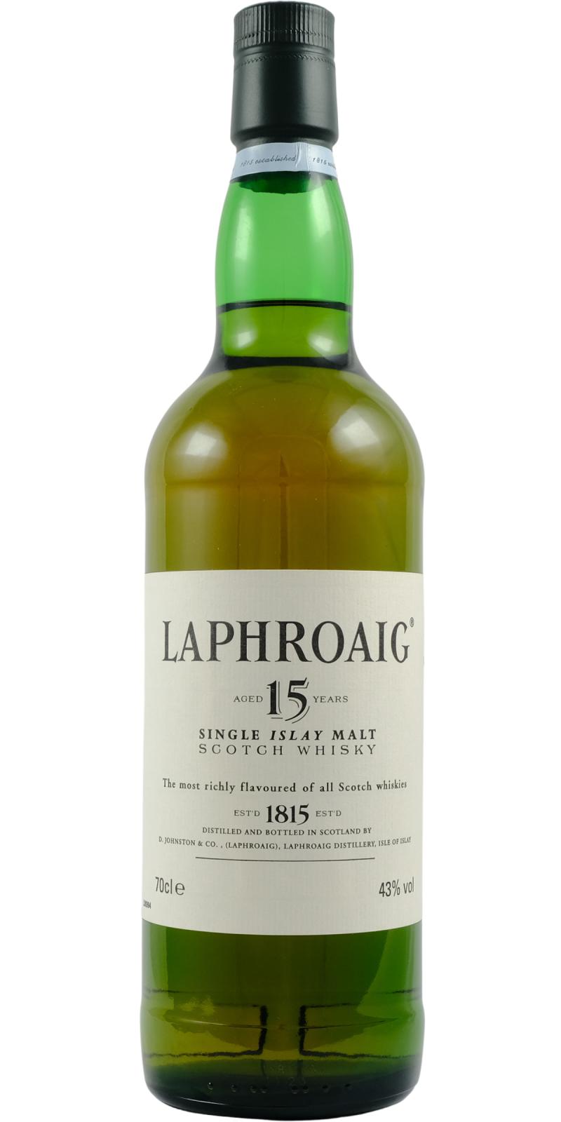 Laphroaig 15 year old, 43%