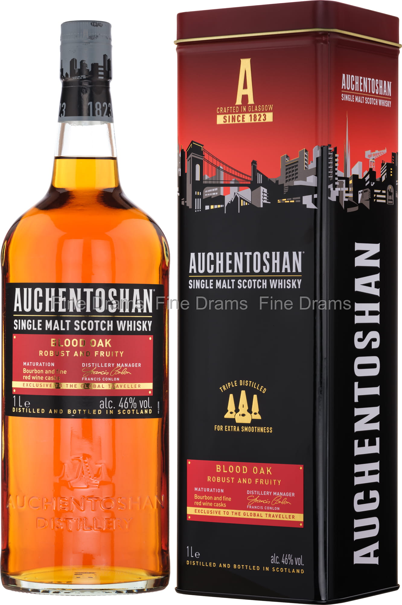 Auchentoshan Blood Oak, 46%