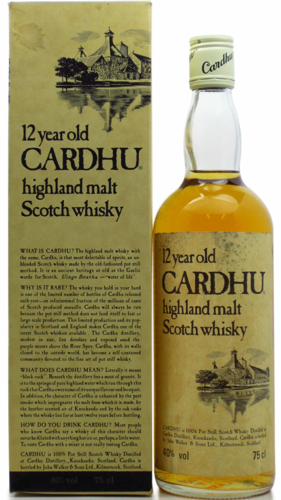 Cardhu, 12 year old, 40%