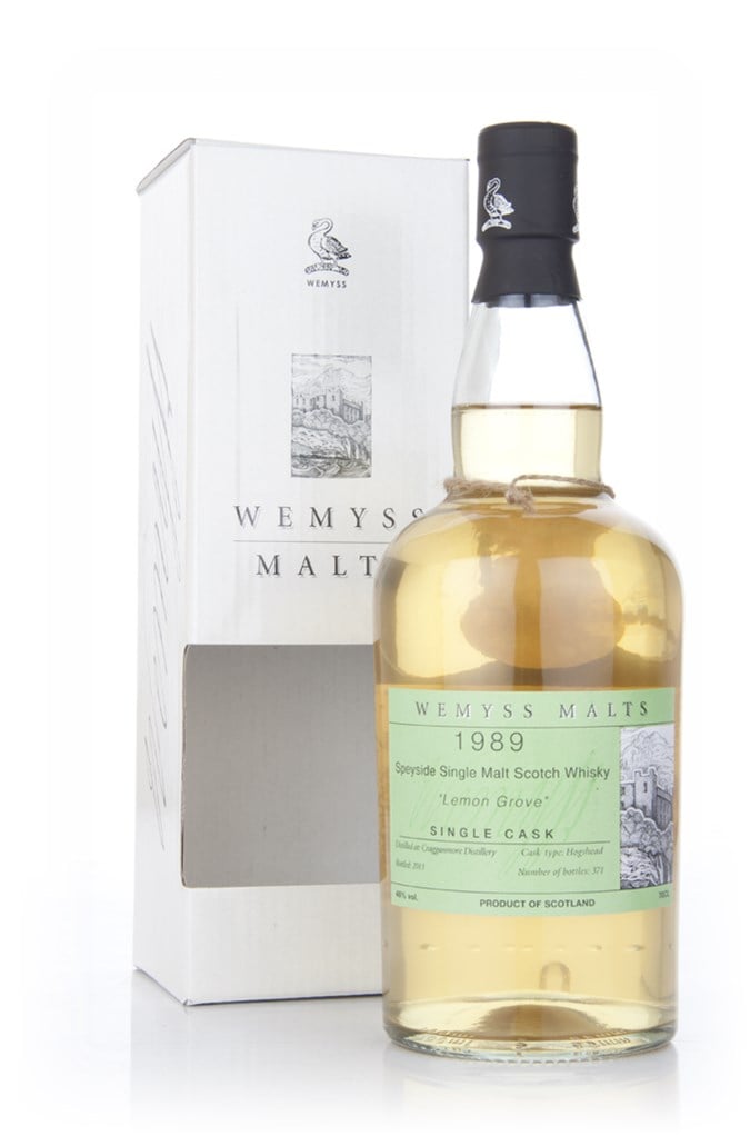 Wemyss Malts ‘Lemon Grove’ (distilled at Cragganmore) 1989 (bottled 2011), 46% 