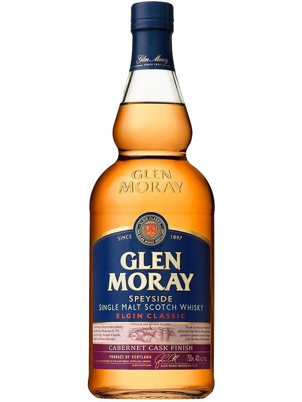 Glen Moray Cabernet Sauvignon Cask Finish, 40%