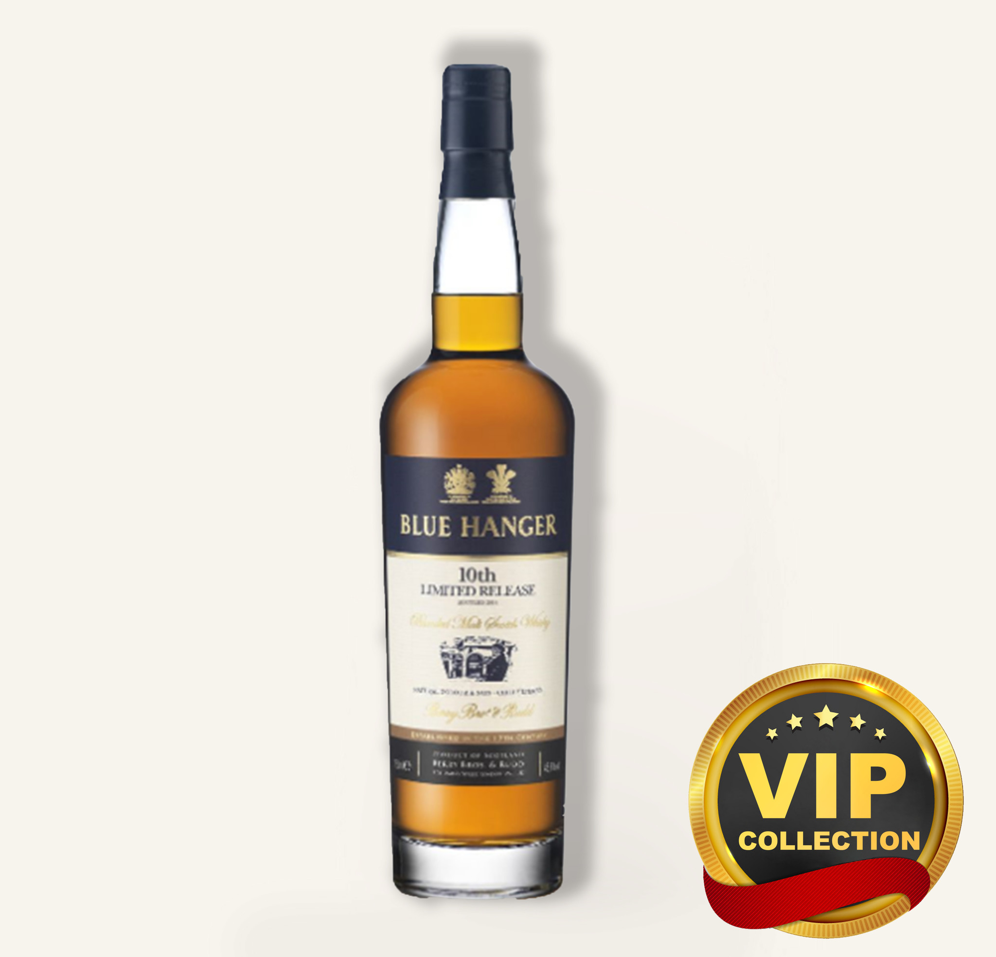 Blue Hanger 10th Blended Malt, 45.6%