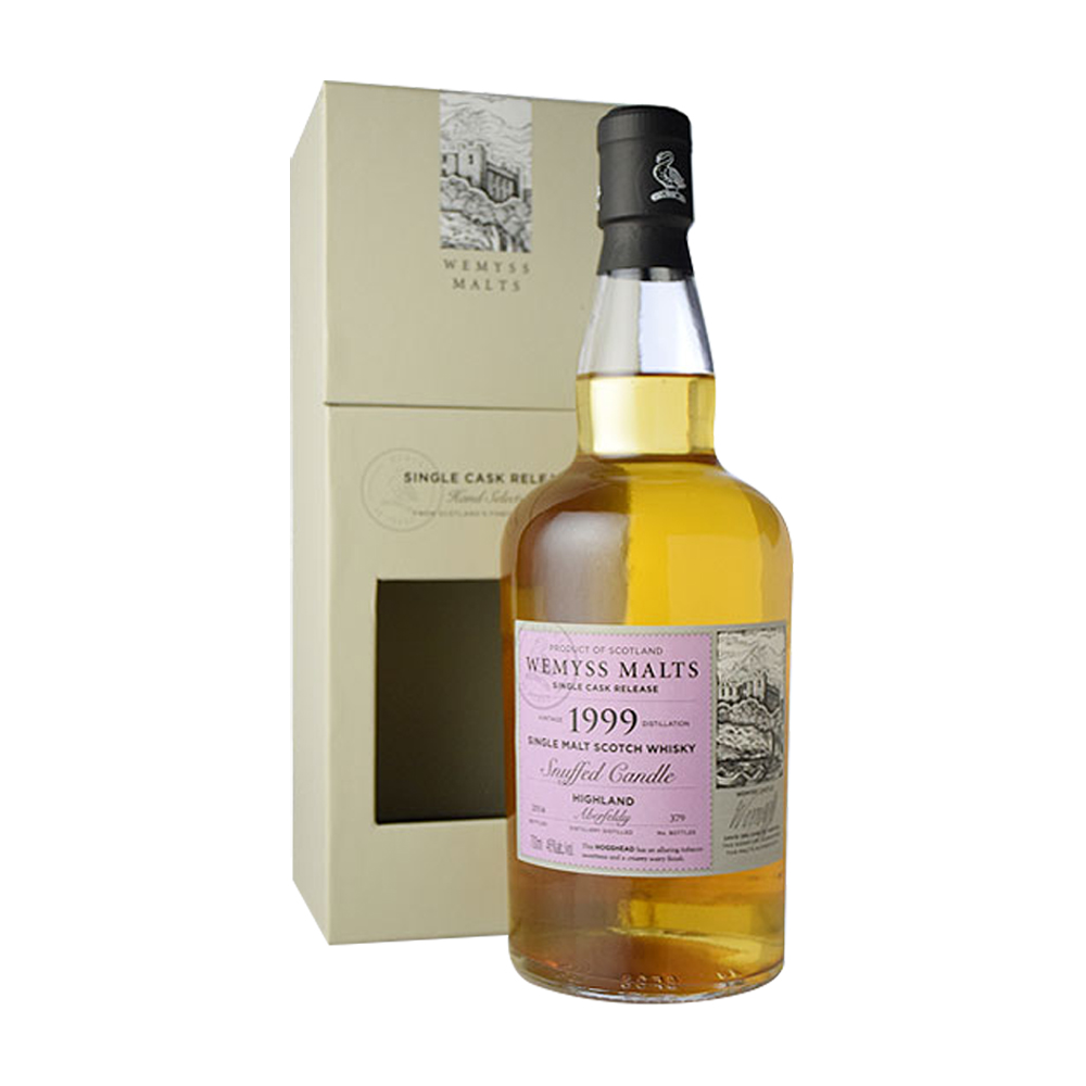 Wemyss Malts Snuffed Candle (distilled at Aberfeldy) 1999, 46%