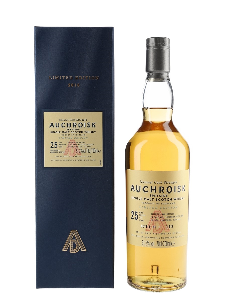 Auchroisk 25 year old, 51.2%