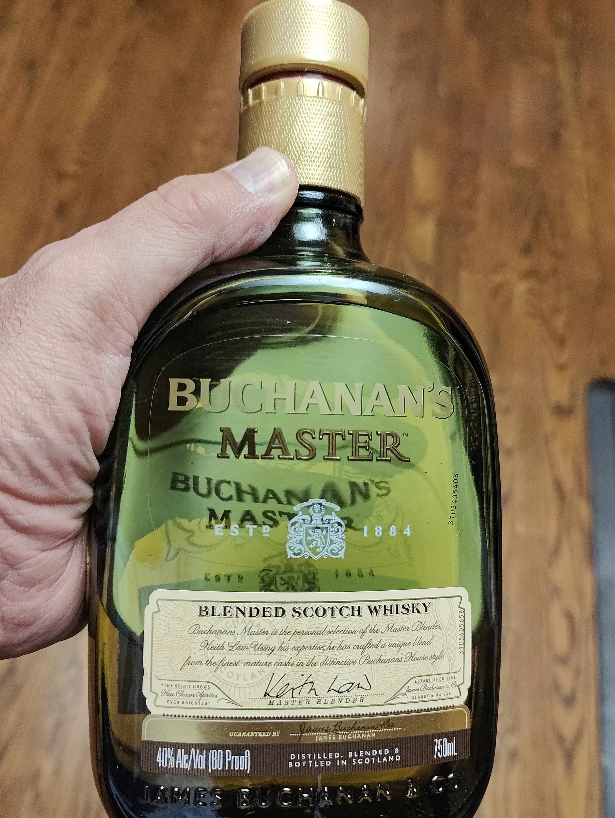 Buchanan’s Master, 40%