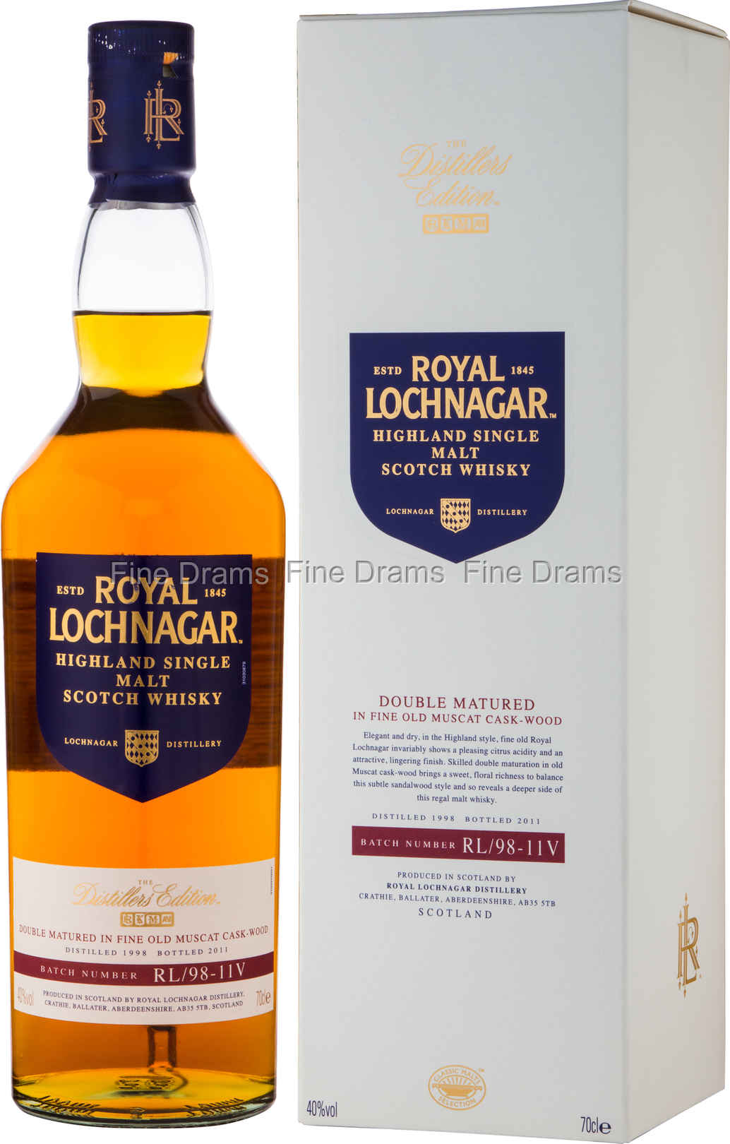 Royal Lochnagar Distillers Edition 1998, 40%