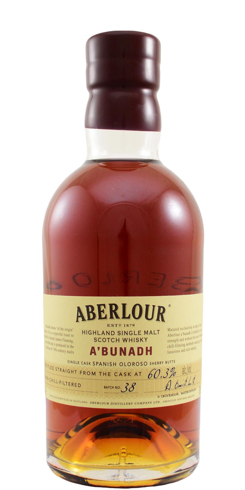 Aberlour A'Bunadh (Batch 38)