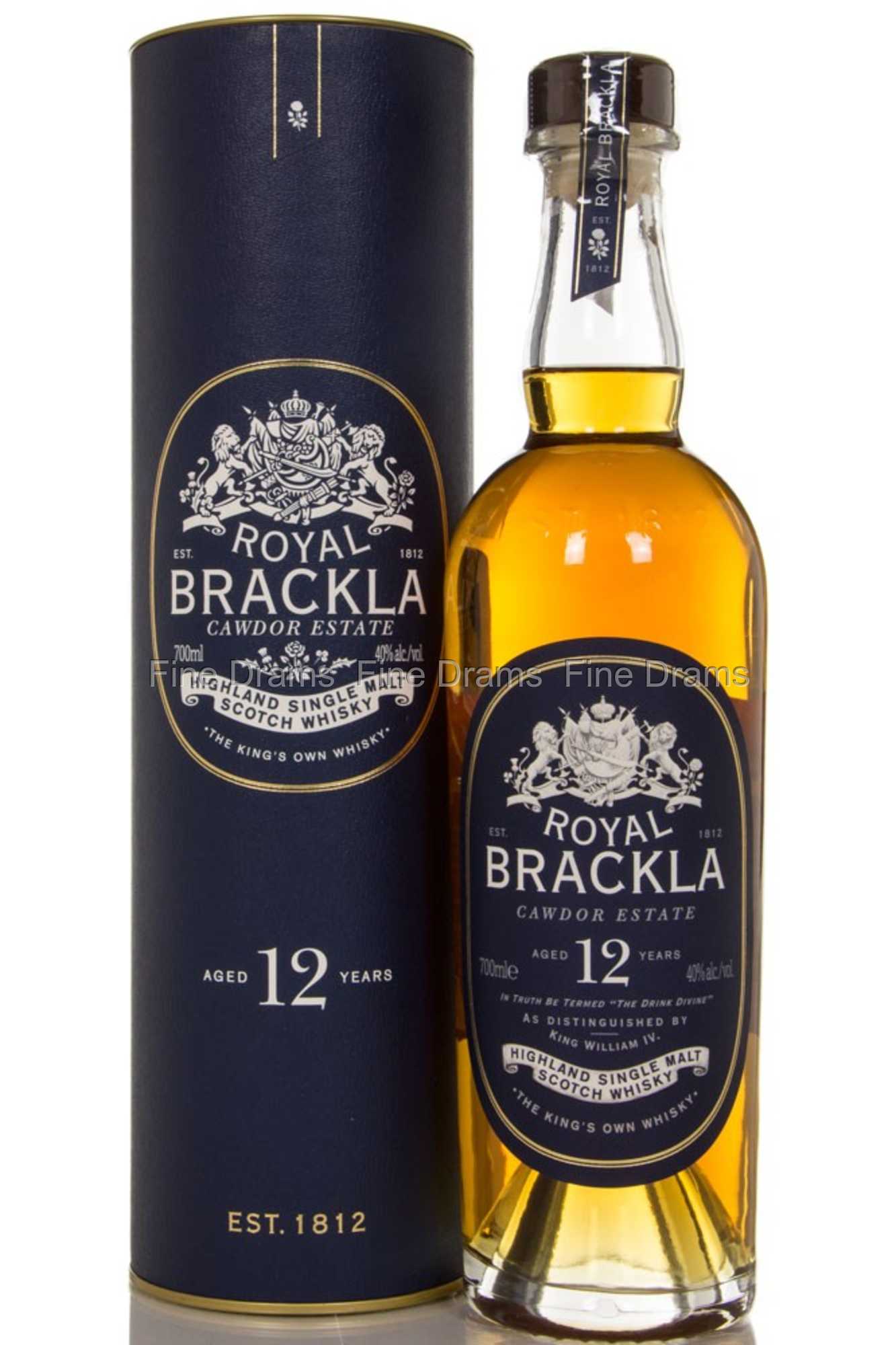 Royal Brackla 12 year old, 40%