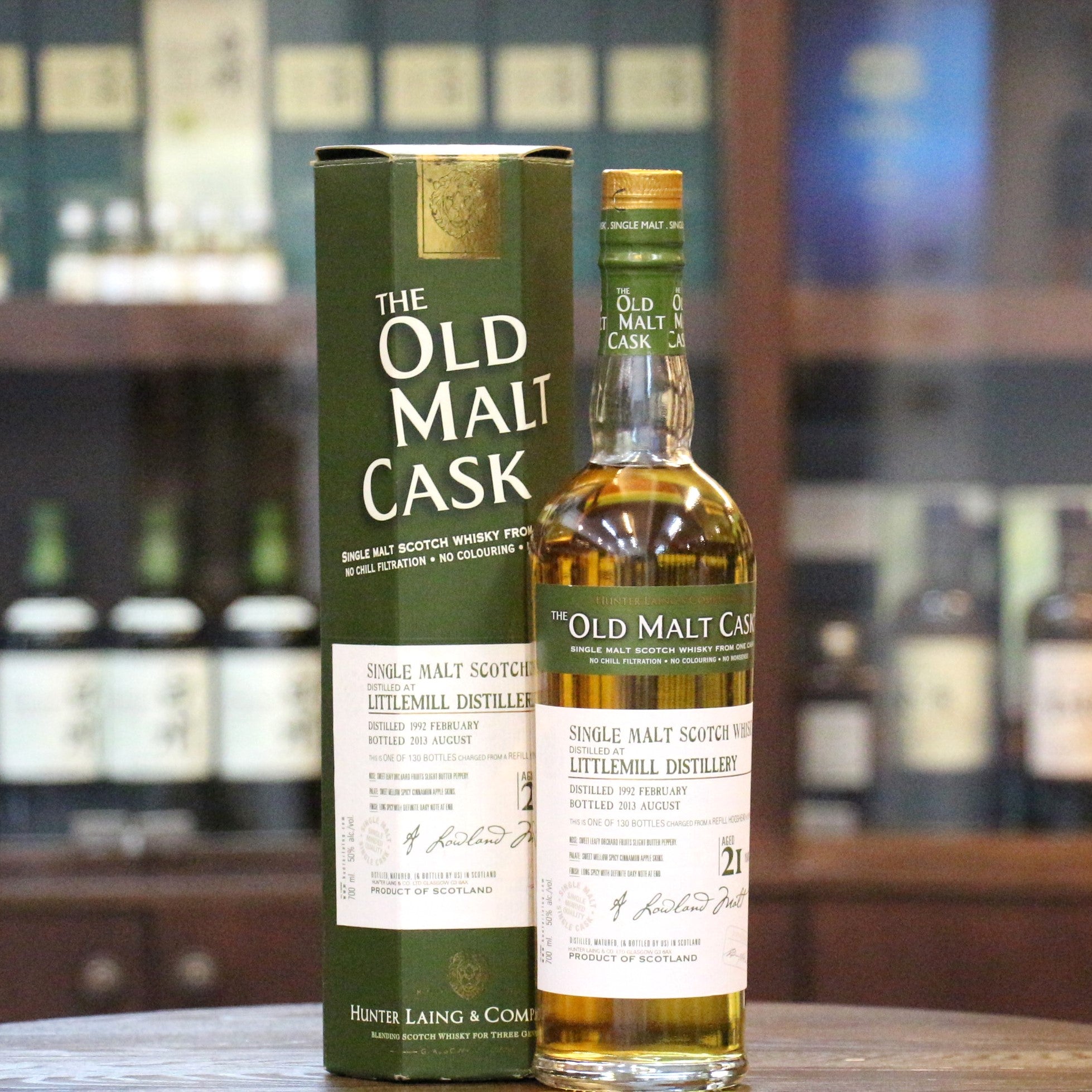 Douglas Laing Old Malt Cask series (distilled at Littlemill) 21 year old, 50%