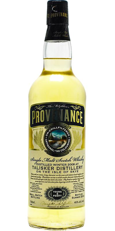 Douglas Laing Provenance Young & Feisty (distilled at Talisker), 46%