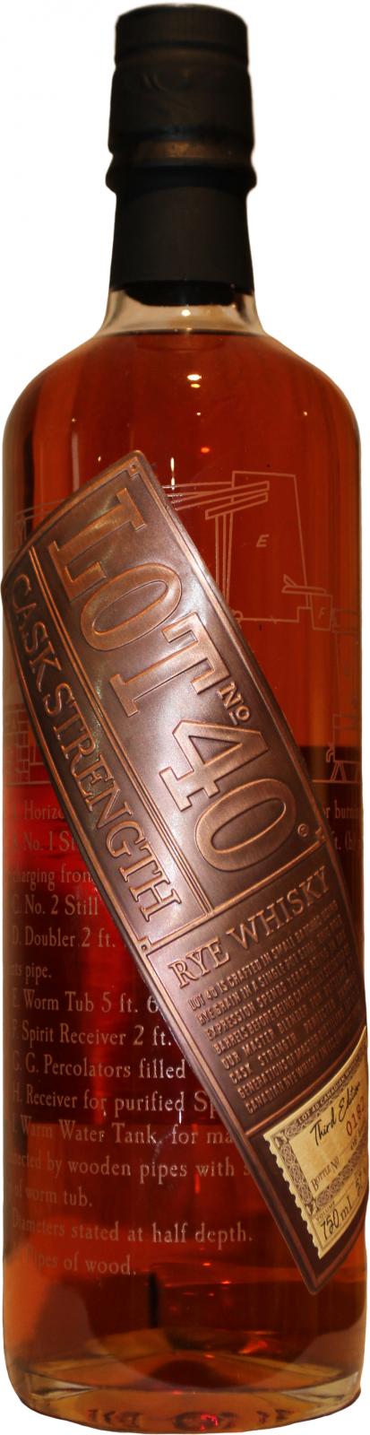 Lot 40 Cask Strength Third Edition (2019)
