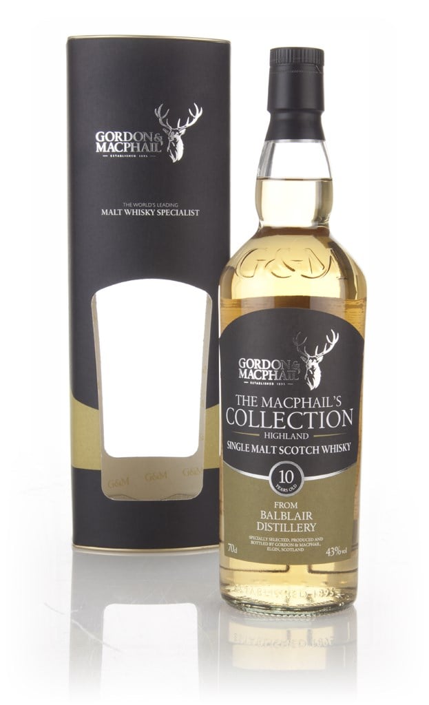 Gordon & MacPhail Distillery Labels (distilled at Balblair) 10 year old, 43%