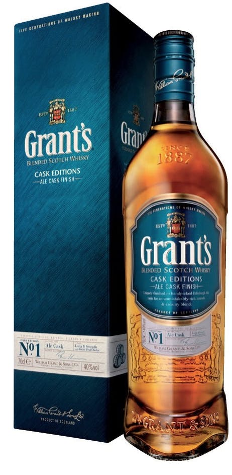 Grant’s Cask Editions Ale Cask Finish, 40%