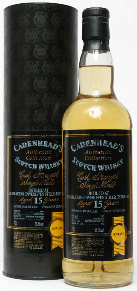 Cadenhead's, (distilled at Blair Athol), 1989, 58.1%