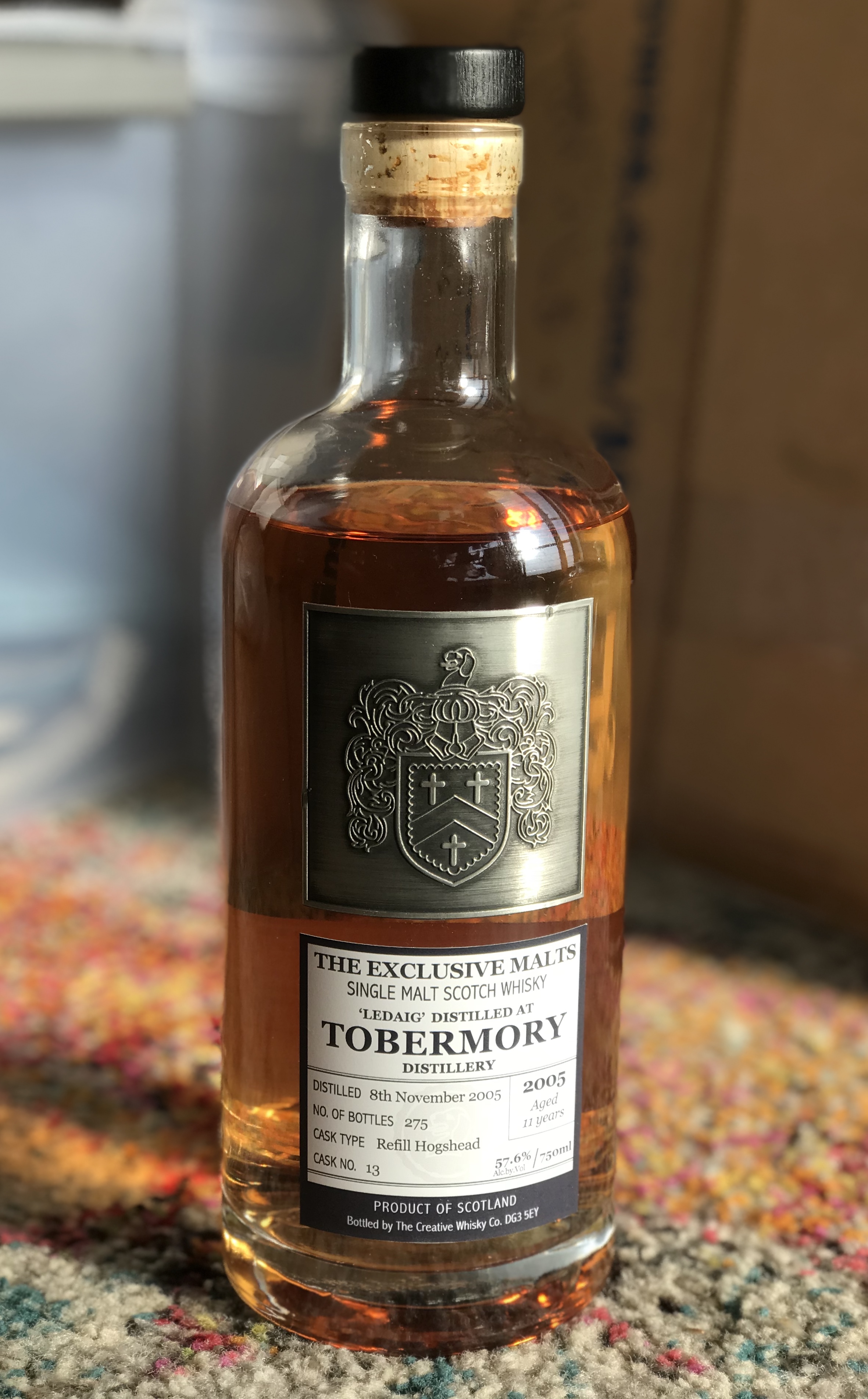 Exclusive Malts 2005 Ledaig (distilled at Tobermory), 57.6%
