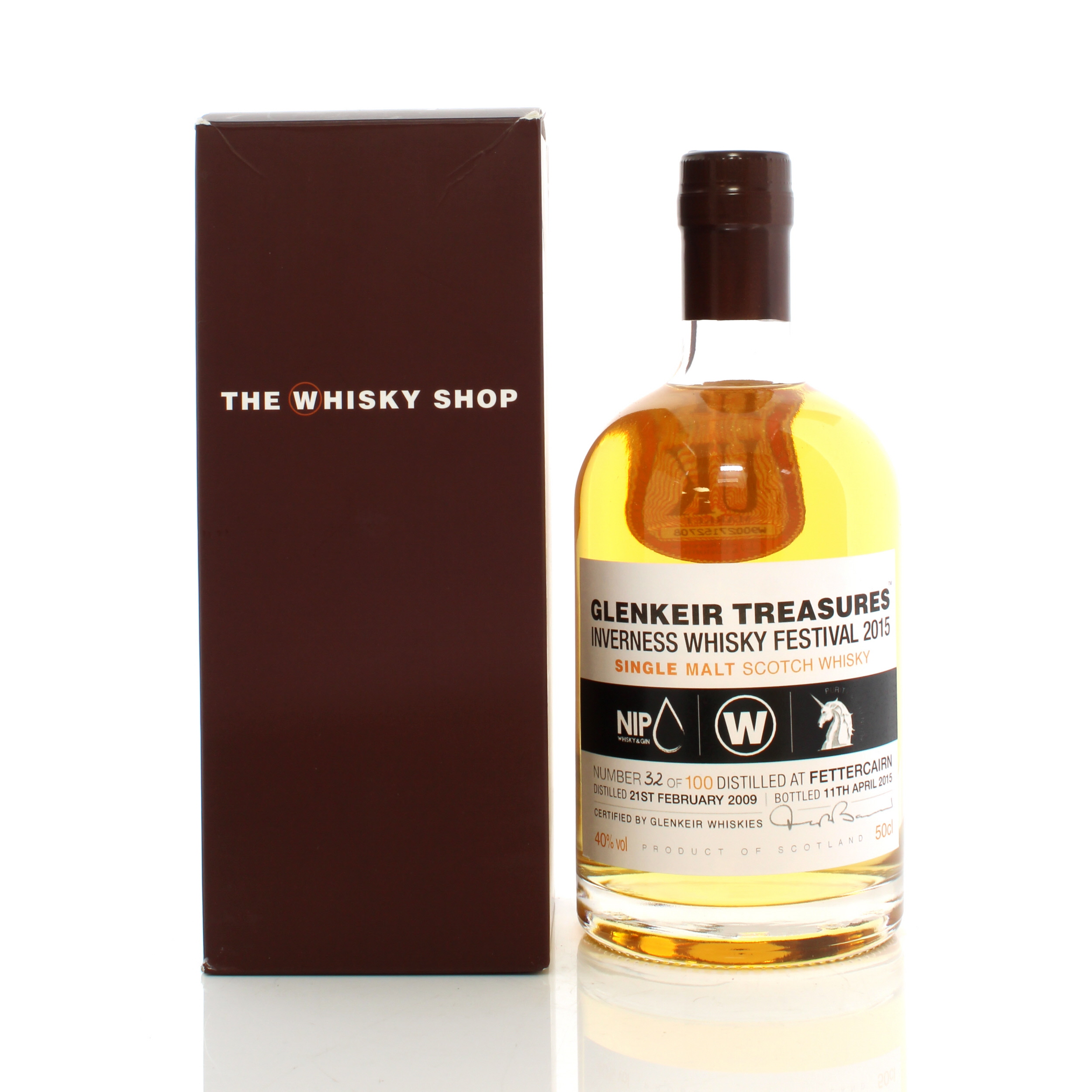 Glenkeir Treasures (distilled at Fettercairn) 6 year old, 40%