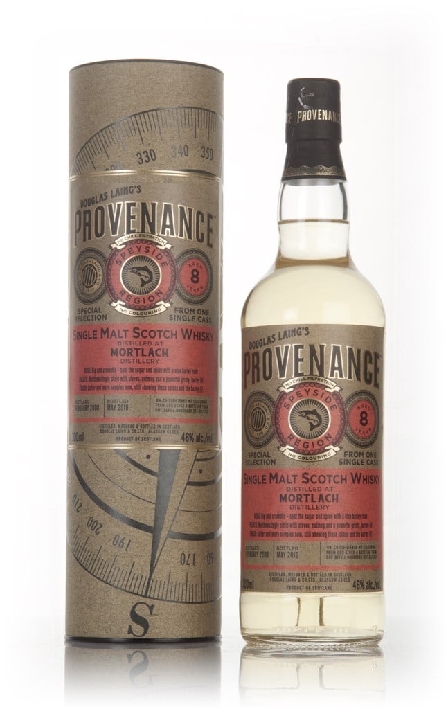 Douglas Laing Provenance (distilled at Mortlach) 8 year old, 46%
