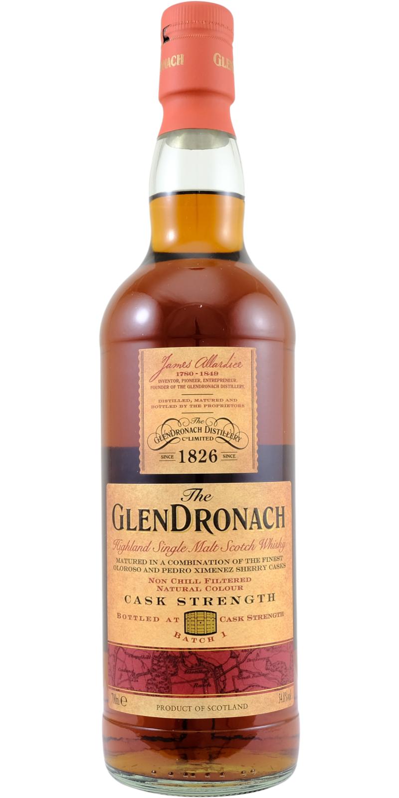 GlenDronach Cask Strength (batch 1)
