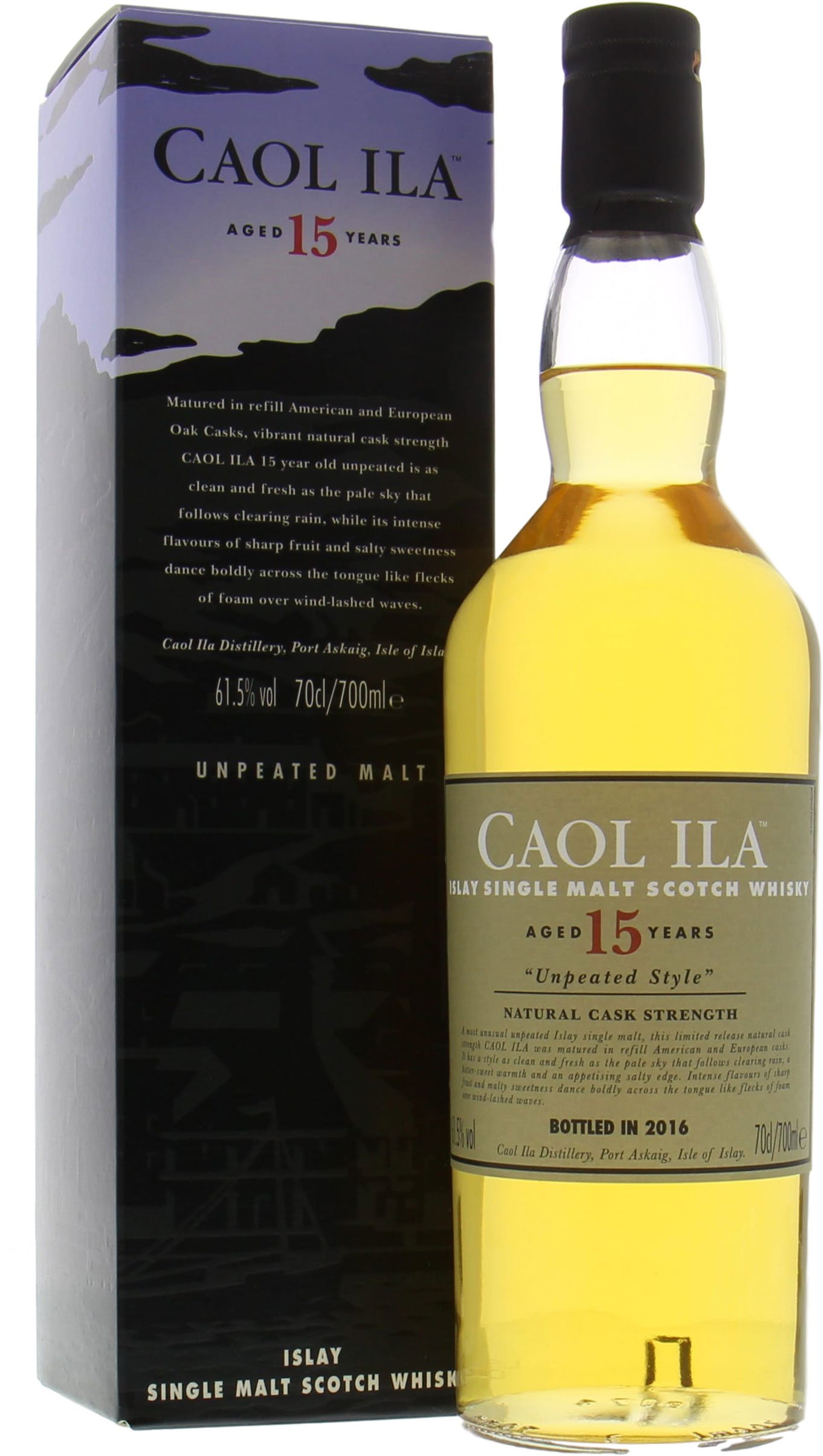 Caol Ila 15 year old, 61.5%