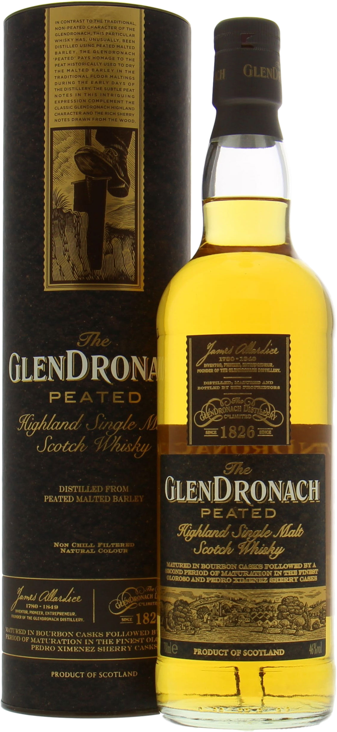 GlenDronach Peated, 46%
