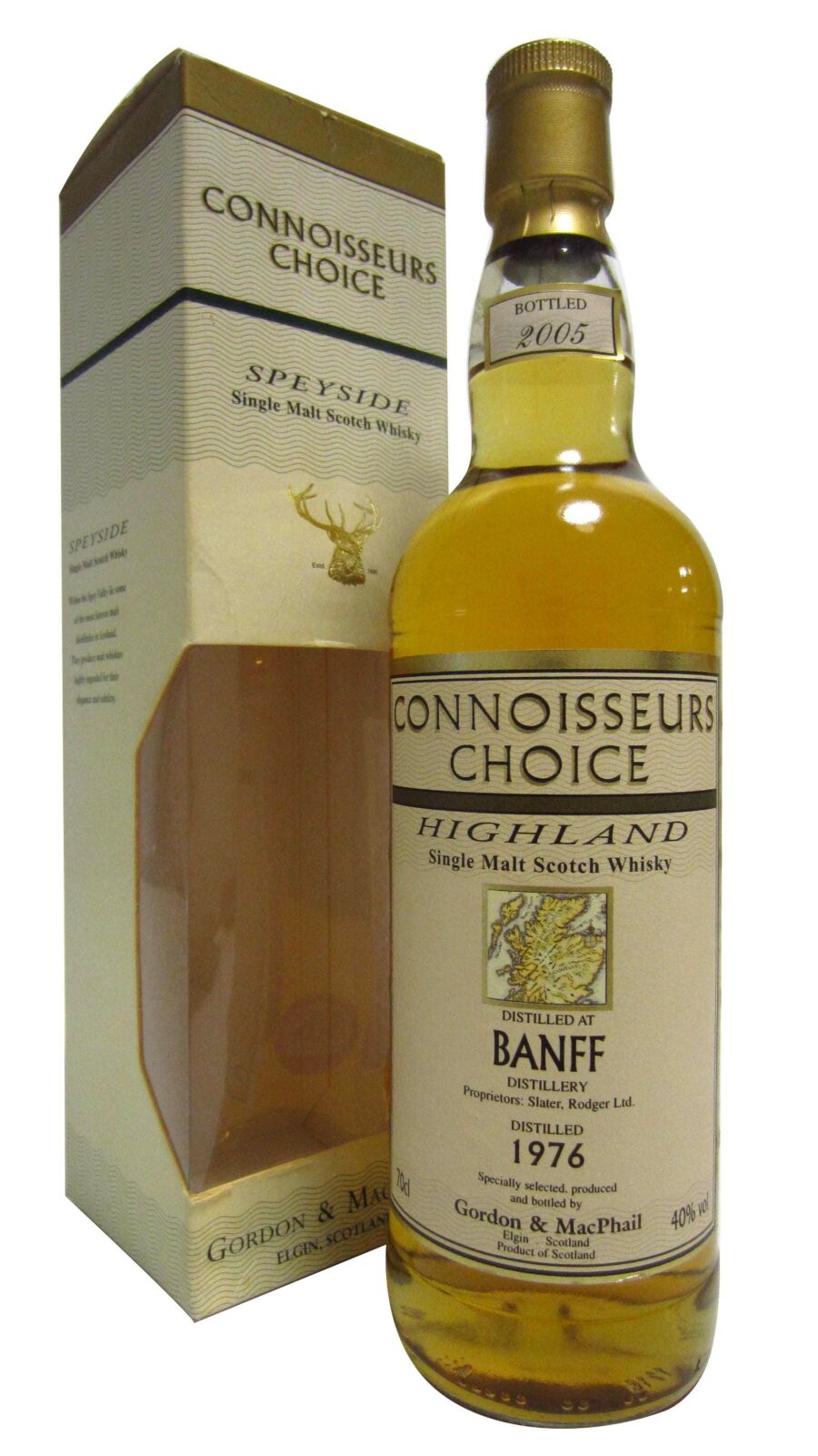 Gordon & MacPhail (distilled at Banff), 28 year old, 1976 vintage, 43%