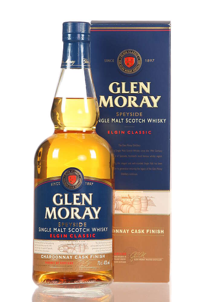 Glen Moray Elgin Classic Chardonnay Cask Finish, 40%