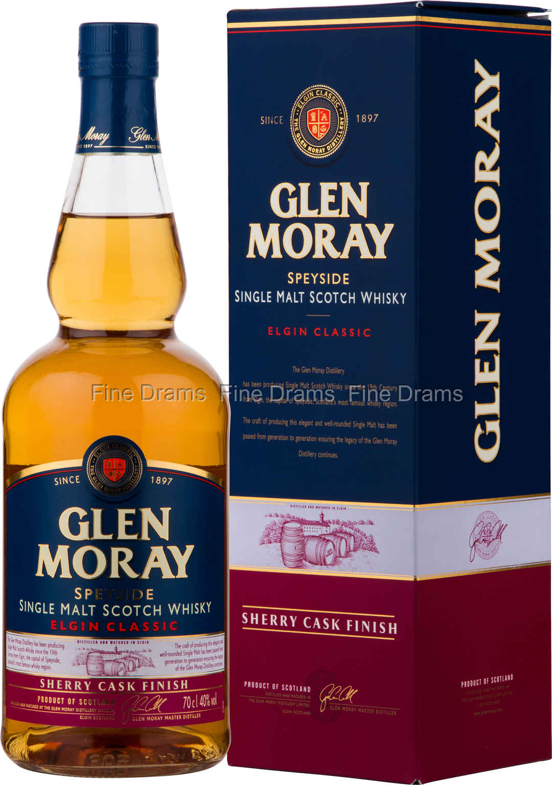 Glen Moray Elgin Classic Sherry Cask Finish, 40%
