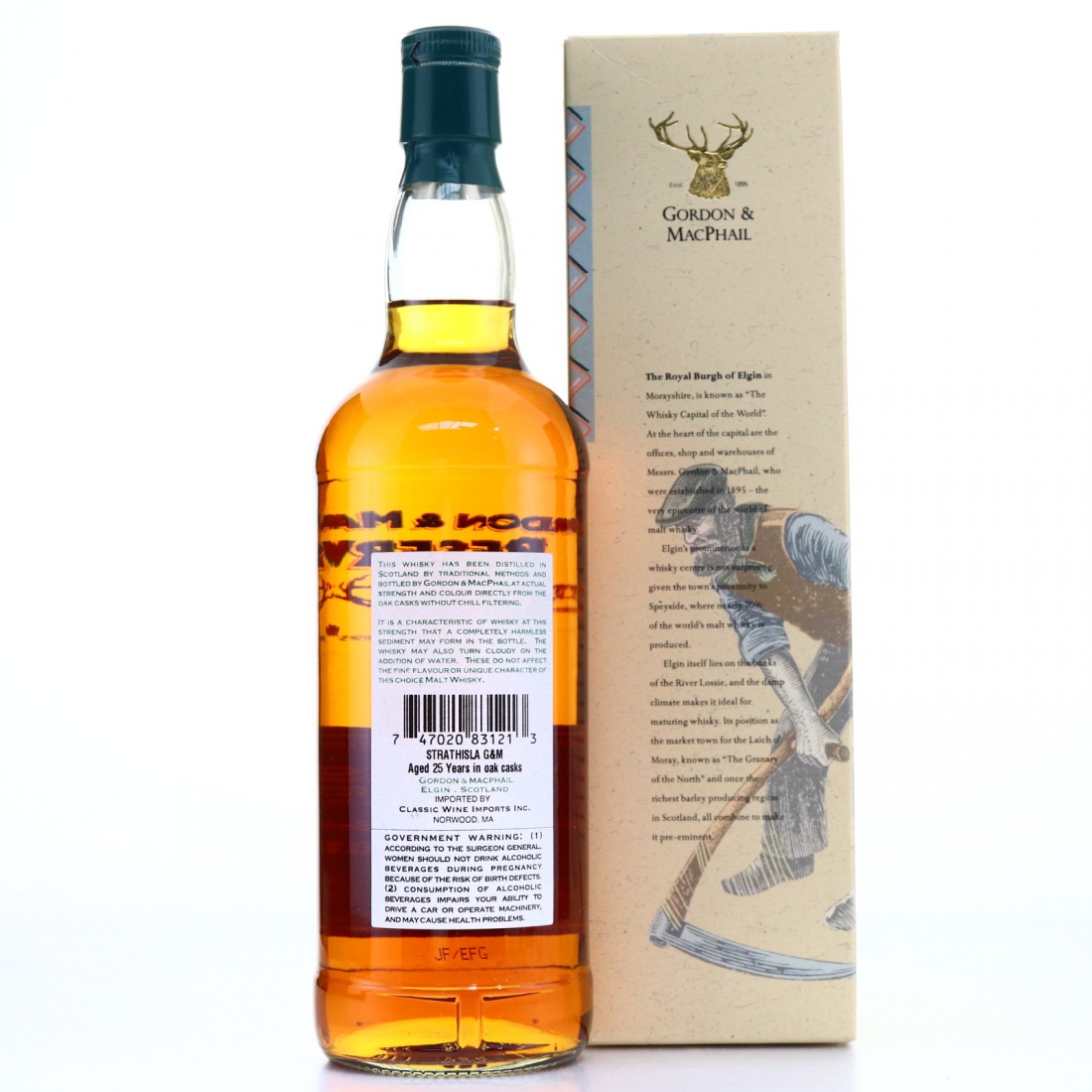 Gordon & MacPhail (distilled at Strathisla), Cask #8510, 25 year old, 48.7%