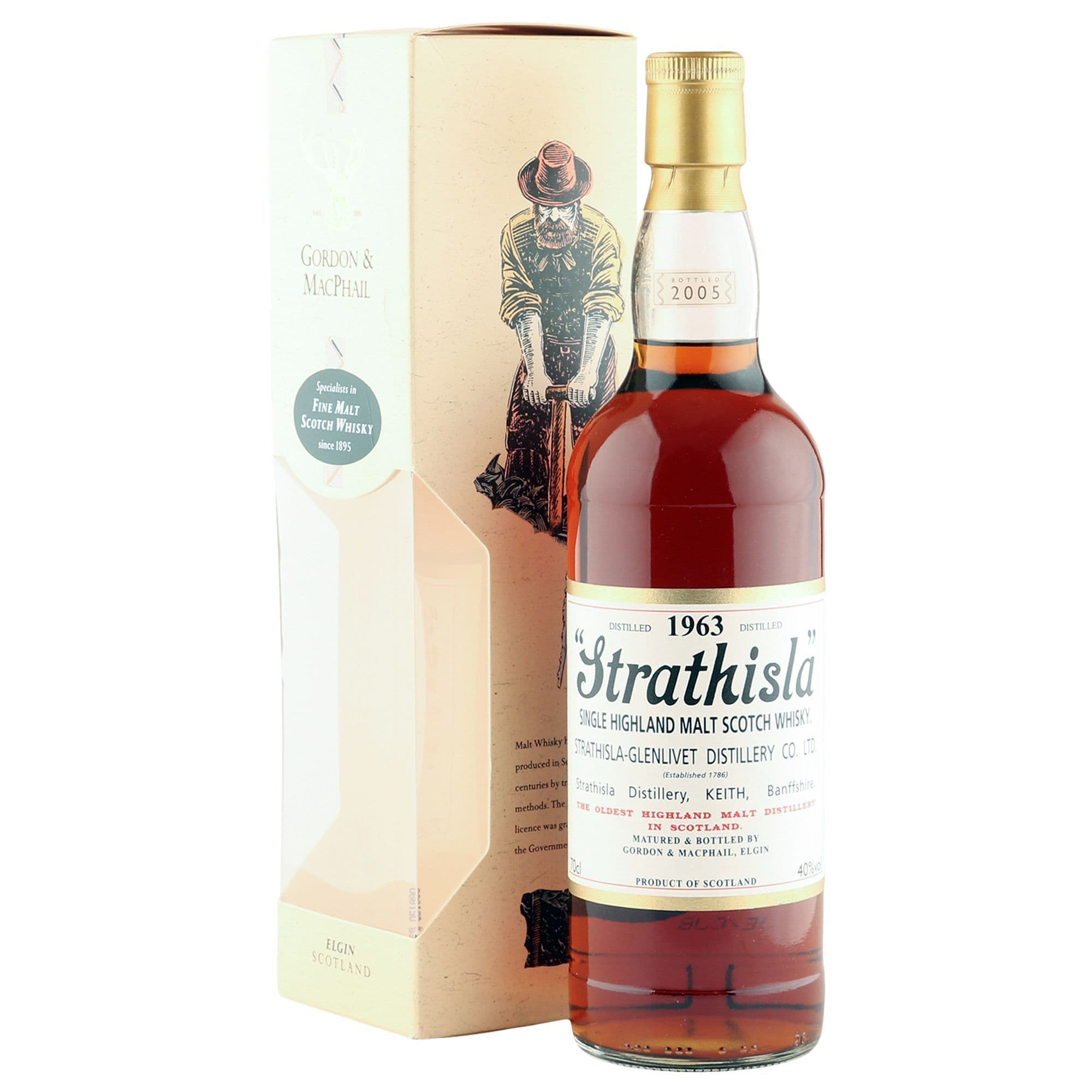 Gordon & MacPhail (distilled at Strathisla), 1963, 40%