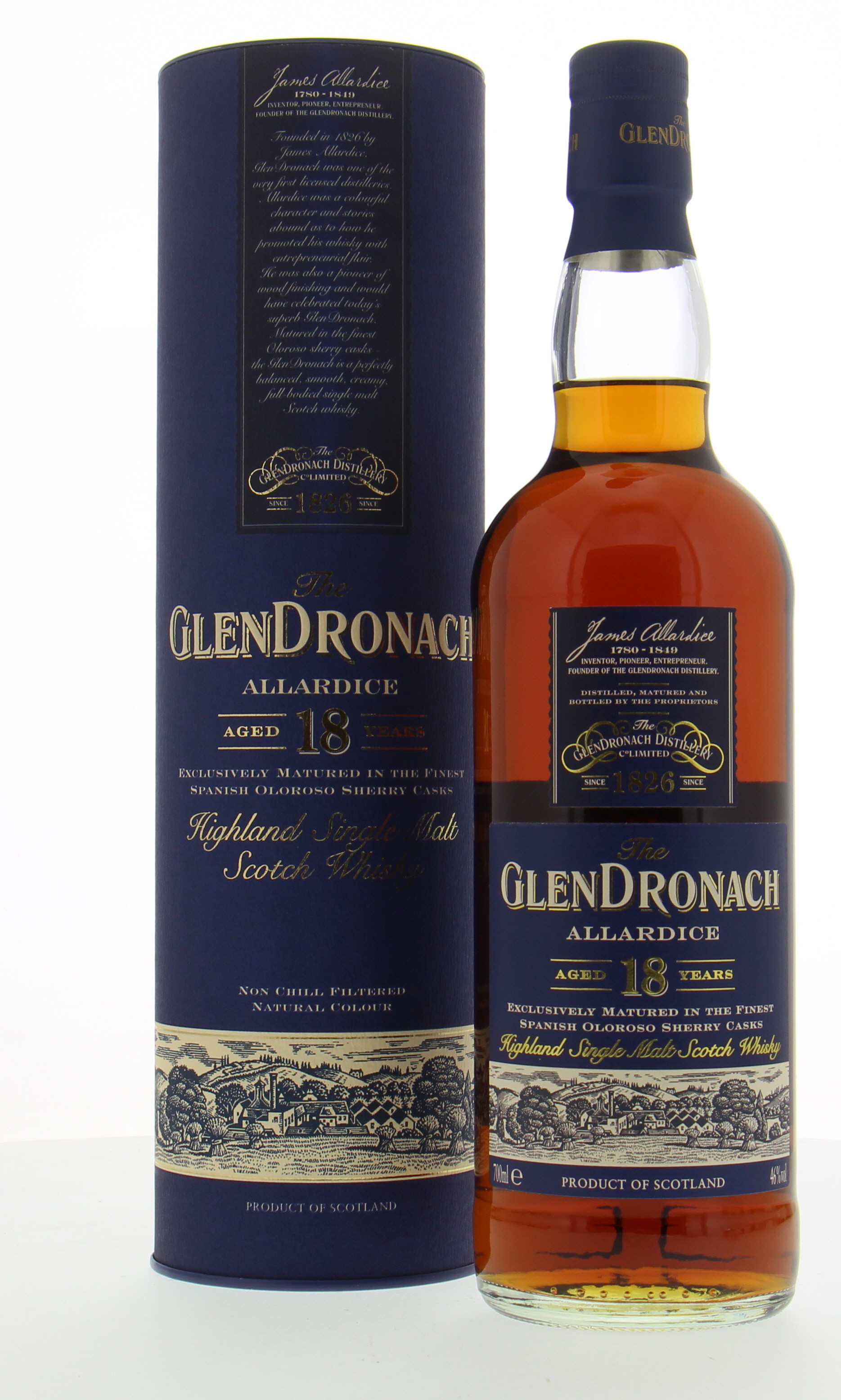 GlenDronach 18 year old, 46%