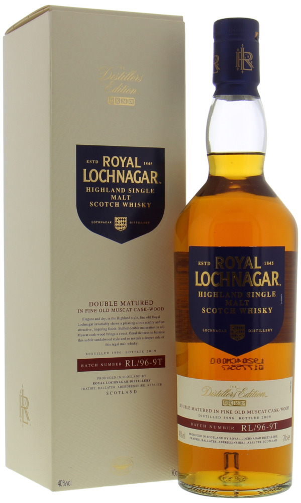 Royal Lochnagar Distillers Edition 2000 (batch #RL/96-8S), 40%