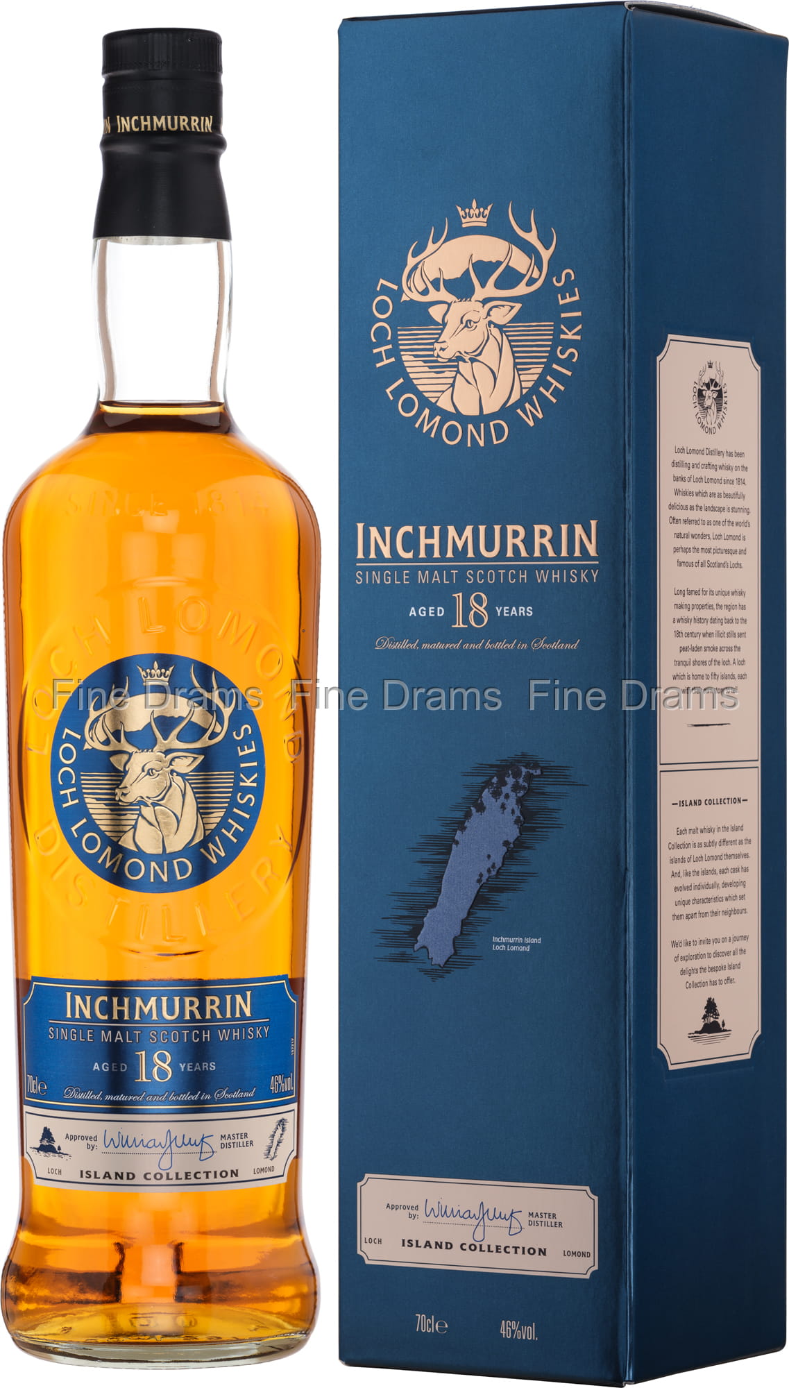Inchmurrin 18 year old, 46%