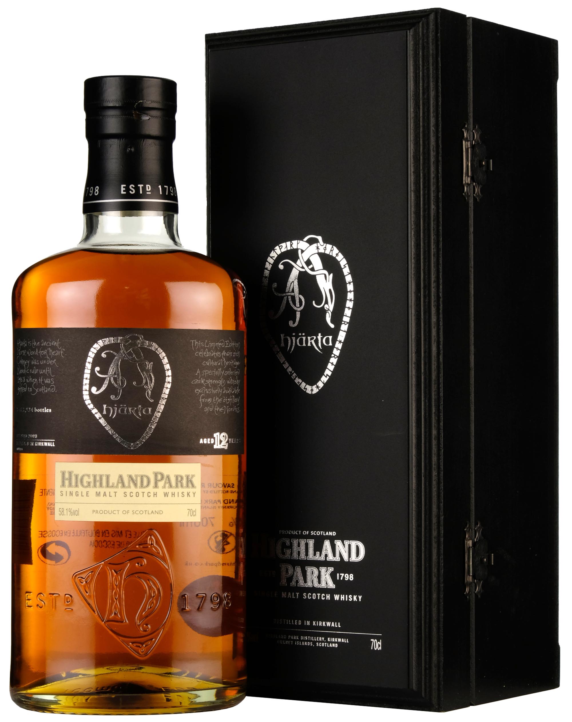 Highland Park 'Hjarta' 12 year old, 58.1%