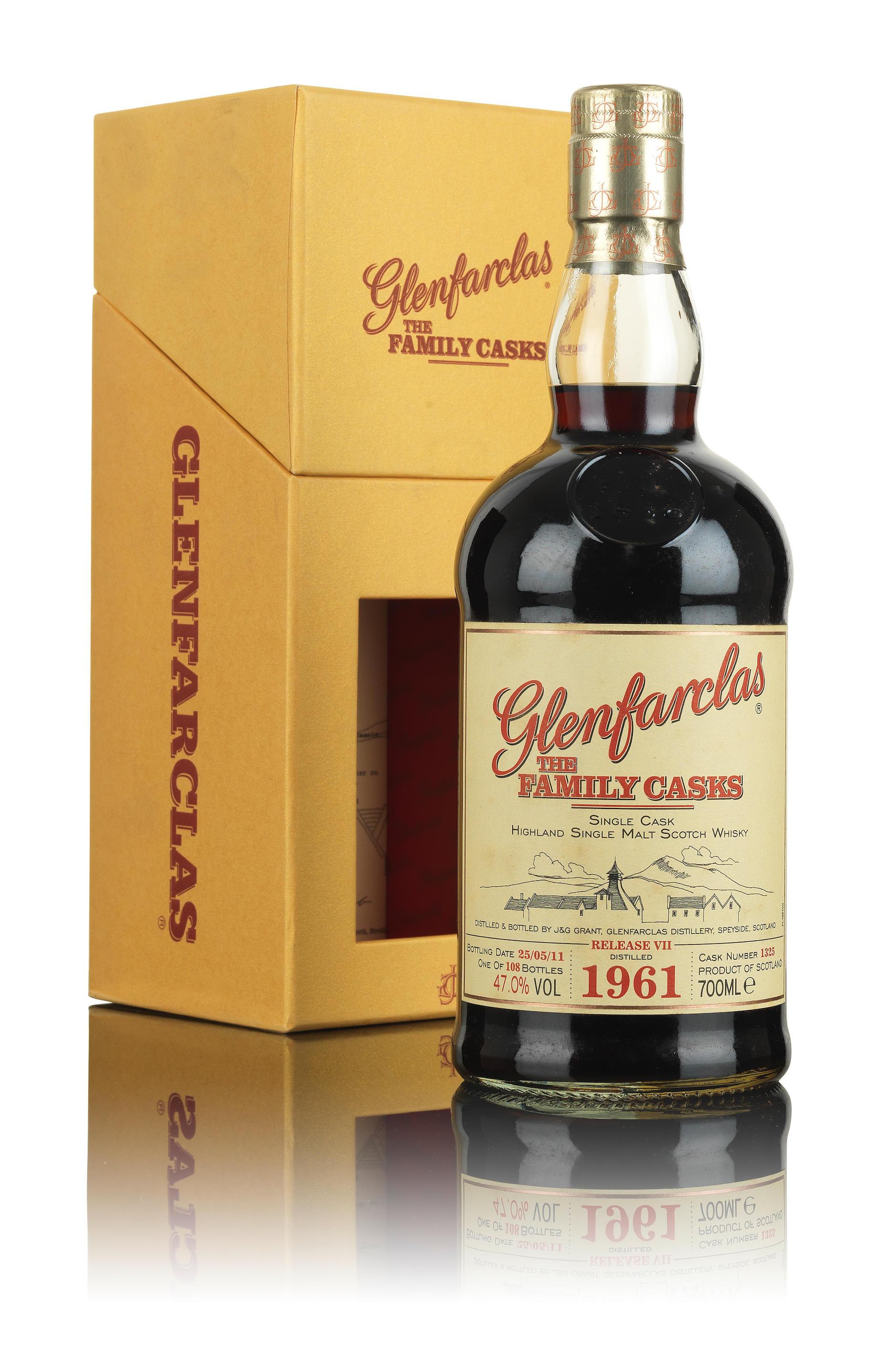 Glenfarclas Family Cask 1961 (Cask #1325), 47%