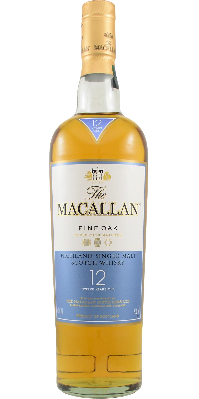 Macallan 12yo Fine Oak