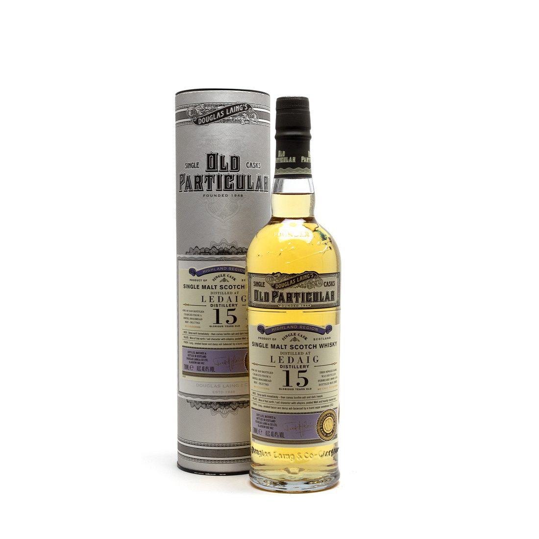 Douglas Laing Old Particular 10 year old (Ledaig, distilled at Tobermory), 48.4%