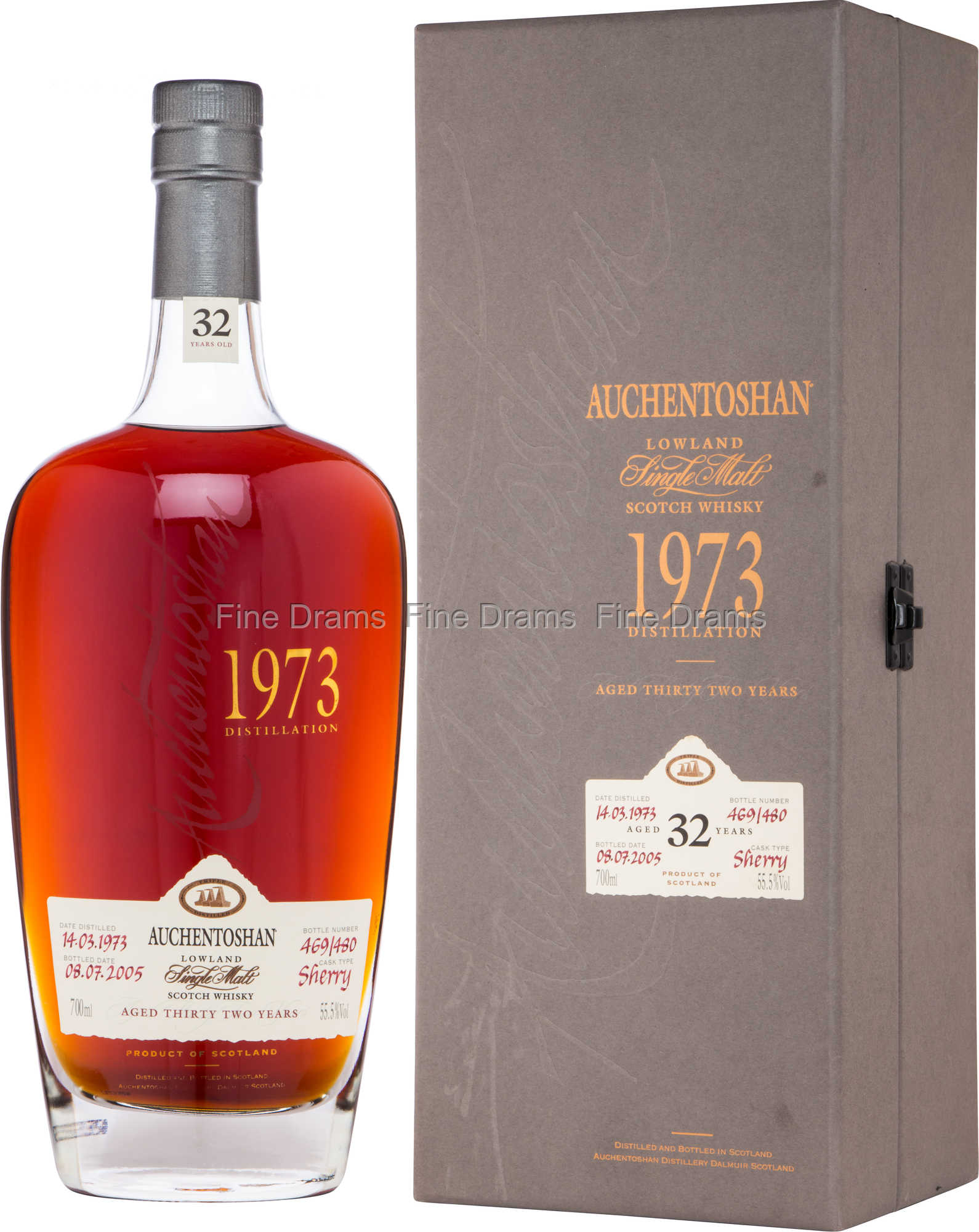 Auchentoshan 32 year old 1973 vintage, 55.5%