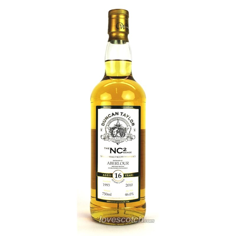 Duncan Taylor 16 year old “NC2” (distilled at Aberlour), 46%