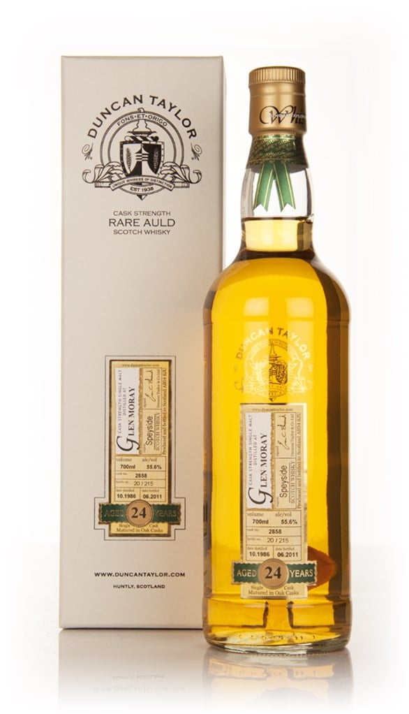 Duncan Taylor Rare Auld (distilled at Glen Moray) 1986 24 year old, 55.6%