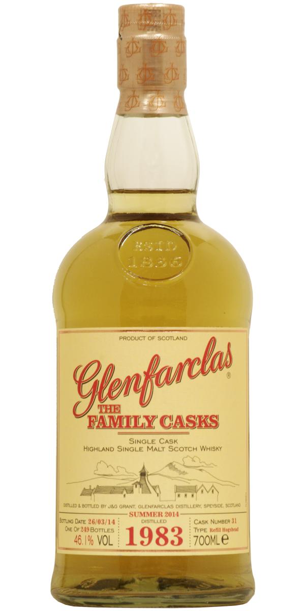 Glenfarclas Family Casks 1983 (Cask #31), 46.1%