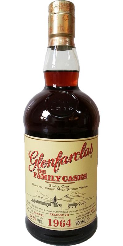 Glenfarclas Family Cask 1964 (Cask #4719), 48.5%