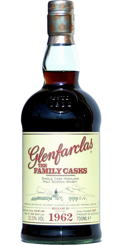 Glenfarclas Family Cask 1962 (Cask #2639), 48.9%