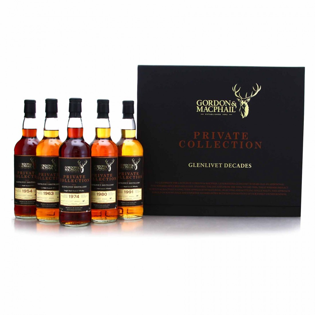 Gordon & MacPhail Private Collection: Glenlivet Decades 1954, 50.6%