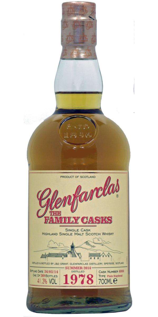 Glenfarclas Family Casks 1978 (Cask #4004), 41.3%