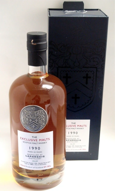 The Exclusive Malts 22 year old (distilled at Laphroaig) 1990 vintage (Cask #10866), 47.1%