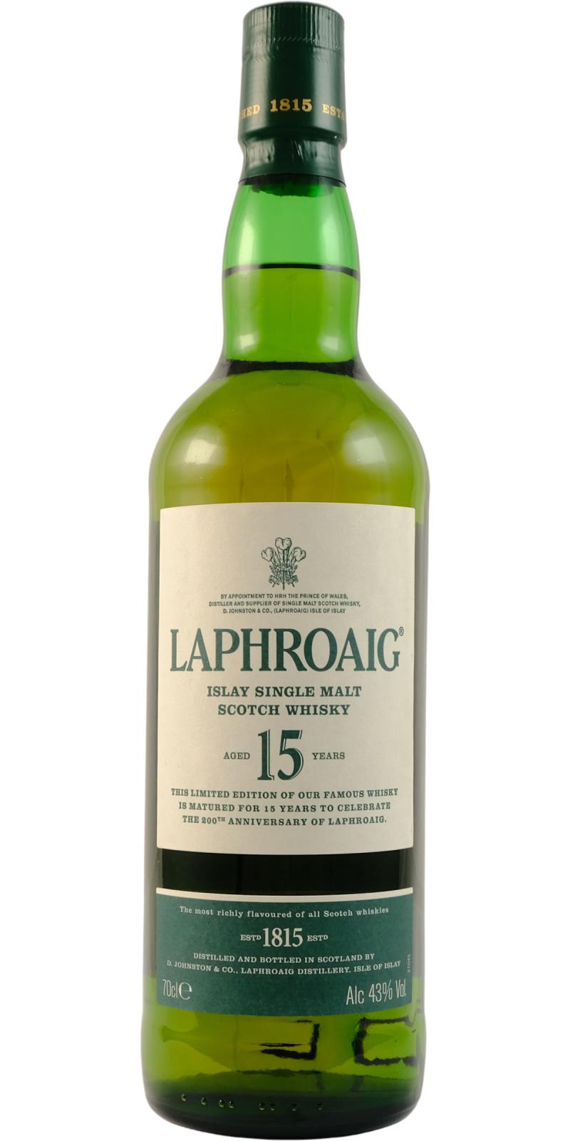 Laphroaig 15yo (200th Anniversary)
