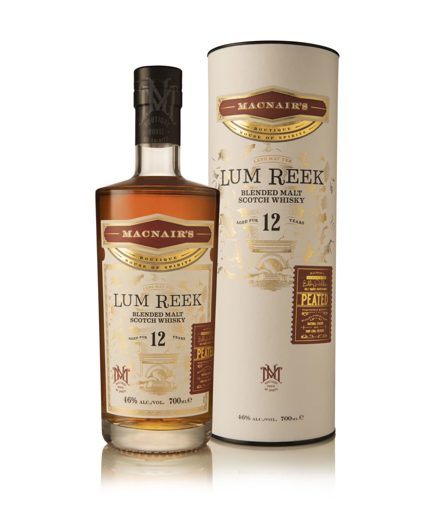 MacNair’s Lum Reek Peated, 46%